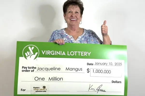 Победительница лотереи Millionaire штата Вирджиния