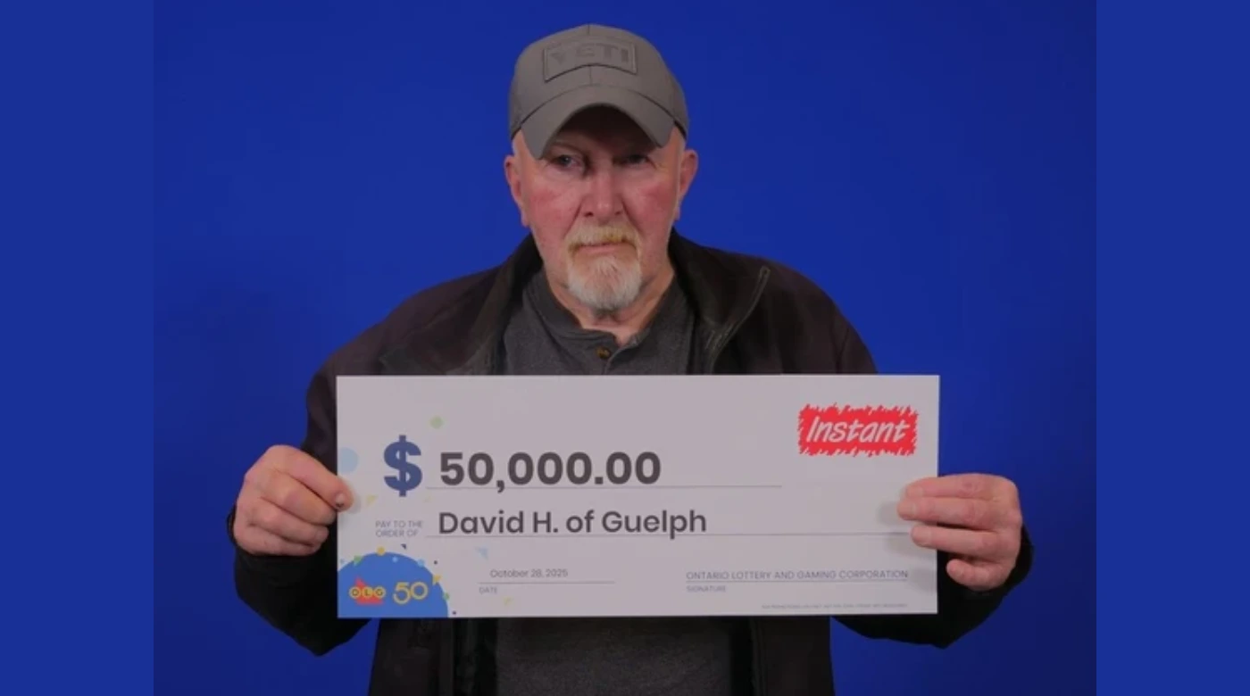 Победитель лотереи Дэвид Ходж