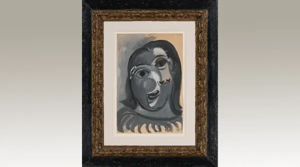 Картина Пабло Пикассо «Голова женщины»