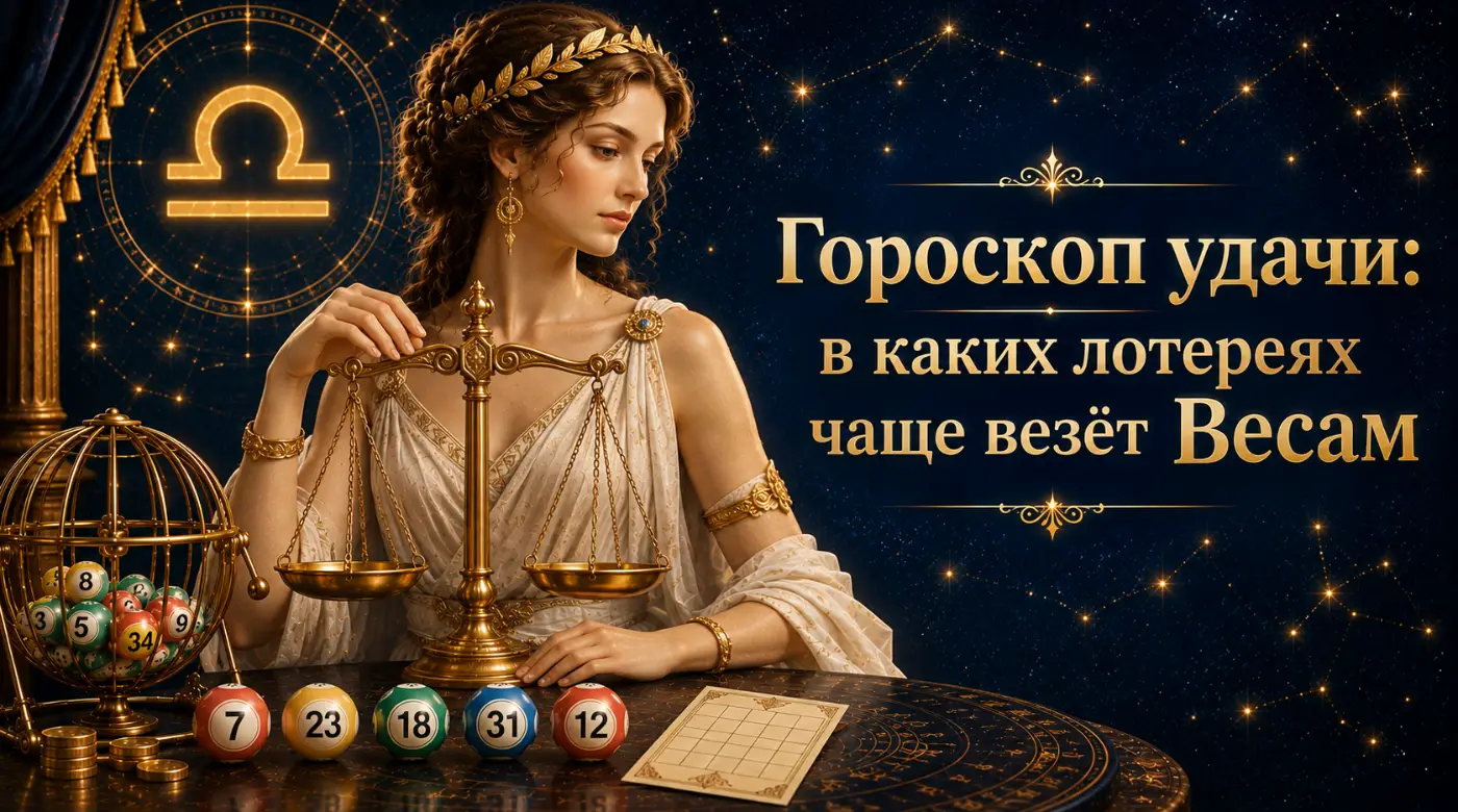 Весы – знак зодиака и лотереи