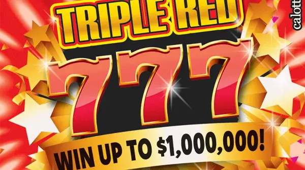 Билет лотереи Triple Red 777