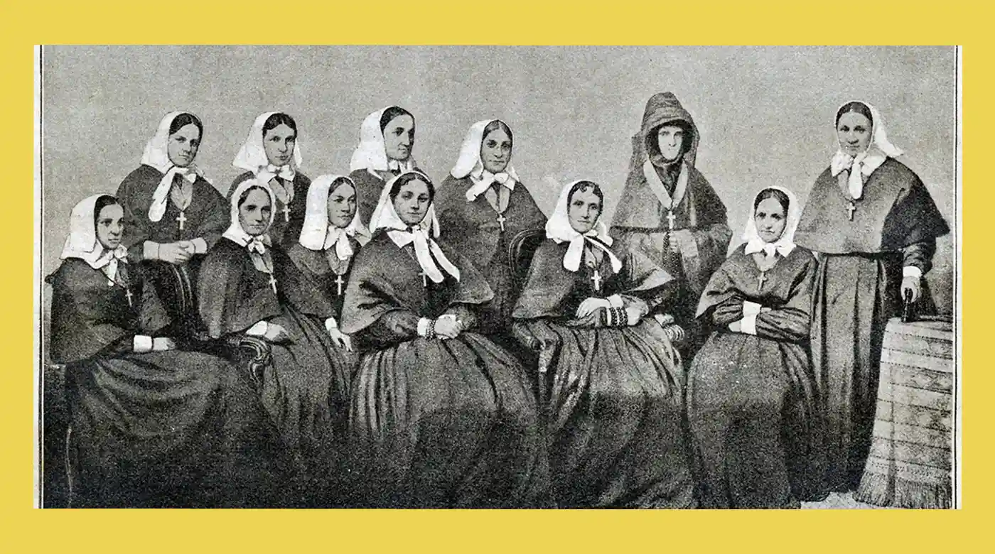 Сестры Крестовоздвиженской общины, Севастополь 1855 год