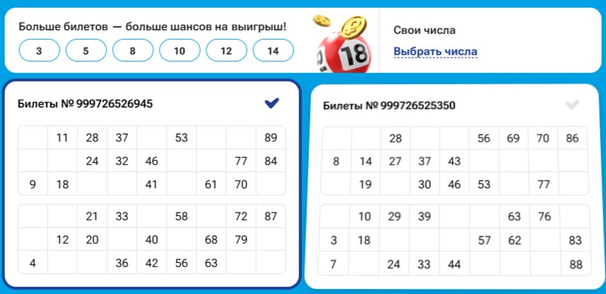 Страница «Жилищной лотереи» на сайте «Столото»
