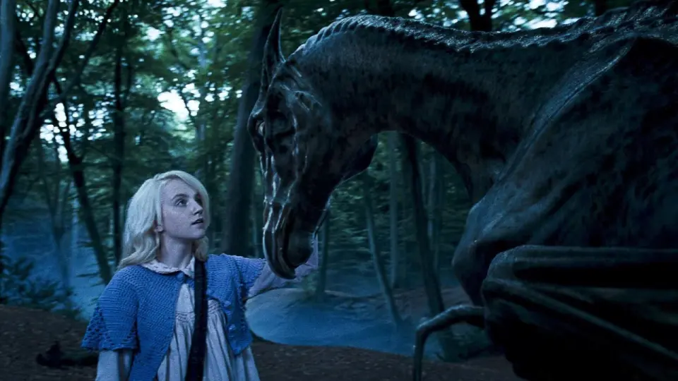 Фестрал в фильме «Гарри Поттер»