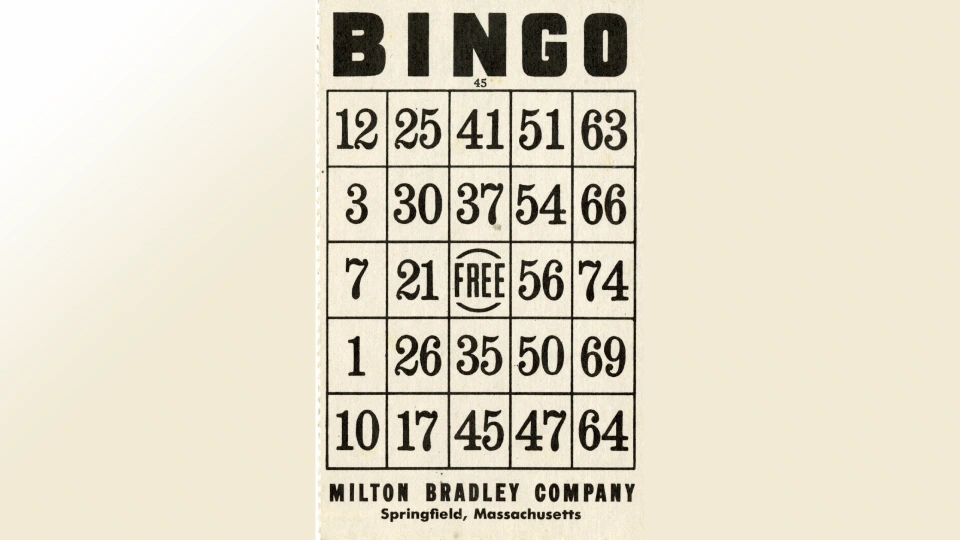 Карточка для американского бинго