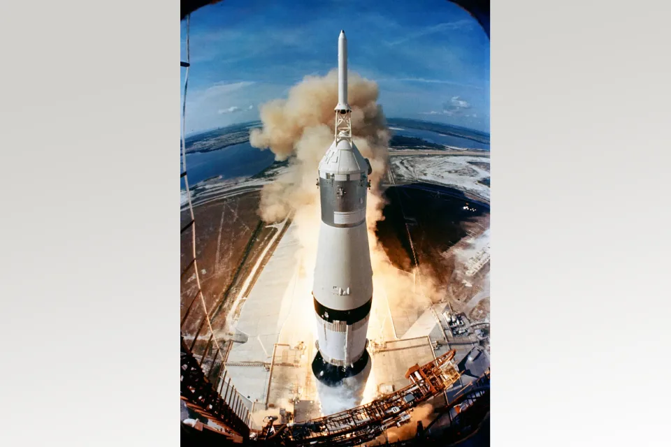 Запуск ракеты «Сатурн-5», 16 июля 1969 года