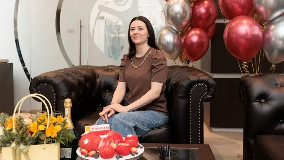 Победительница Людмил Федорова на интервью в «Столото»