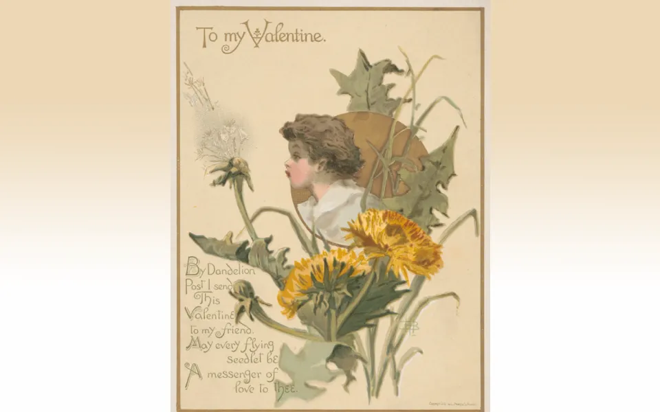 Открытка на День святого Валентина