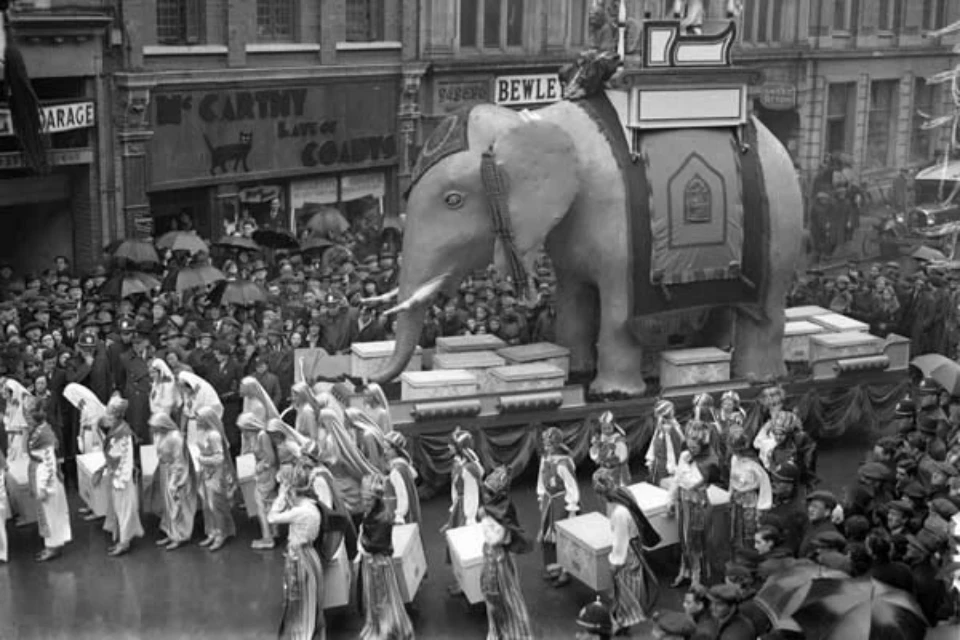 Лотерейный парад в Дублине, 1935 год