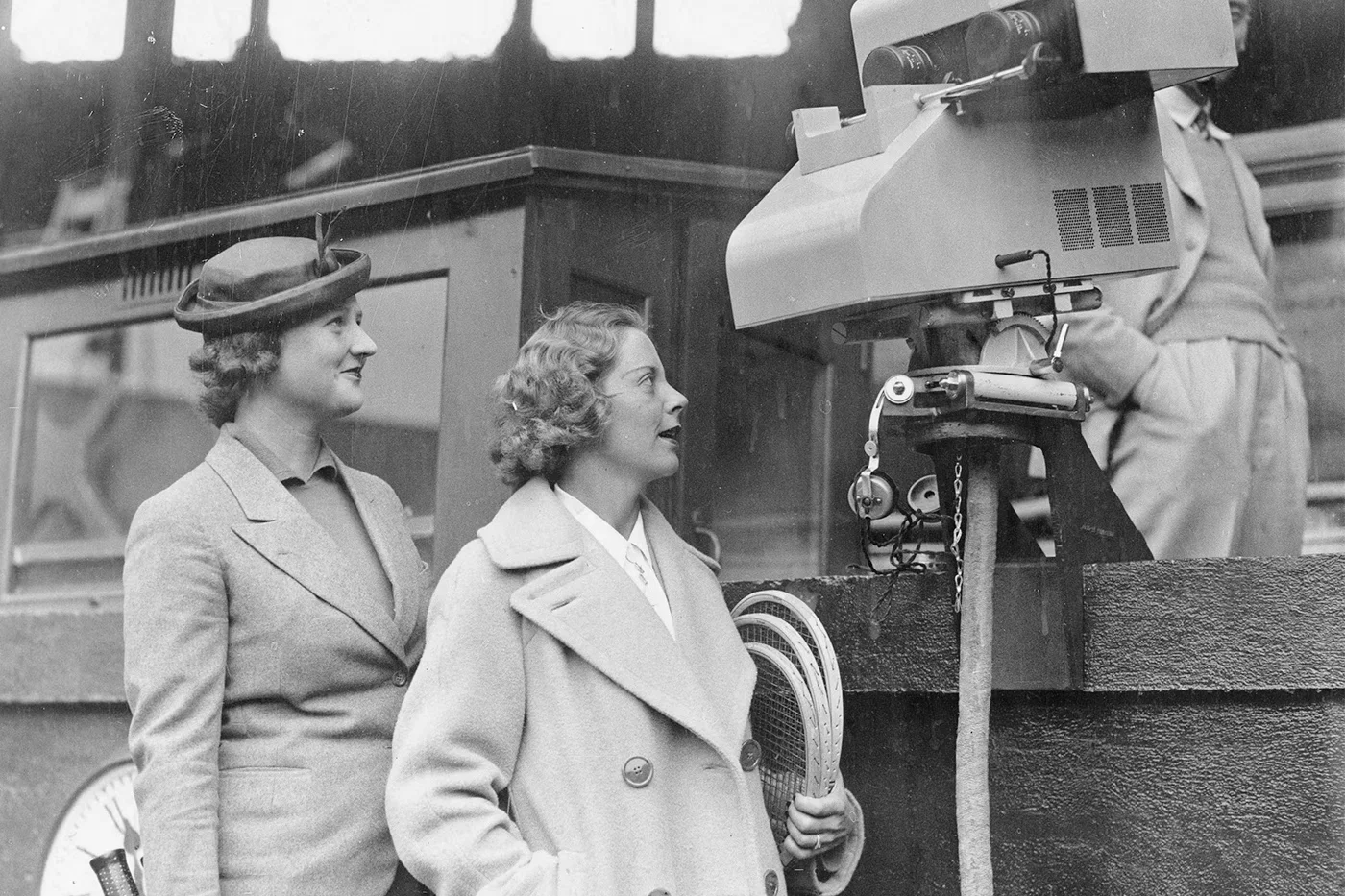 Первые телевизионные съемки Уимблдона в 1937 году