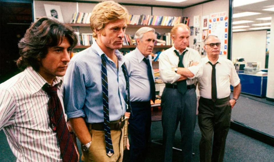 Кадр из фильма «Вся президентская рать»