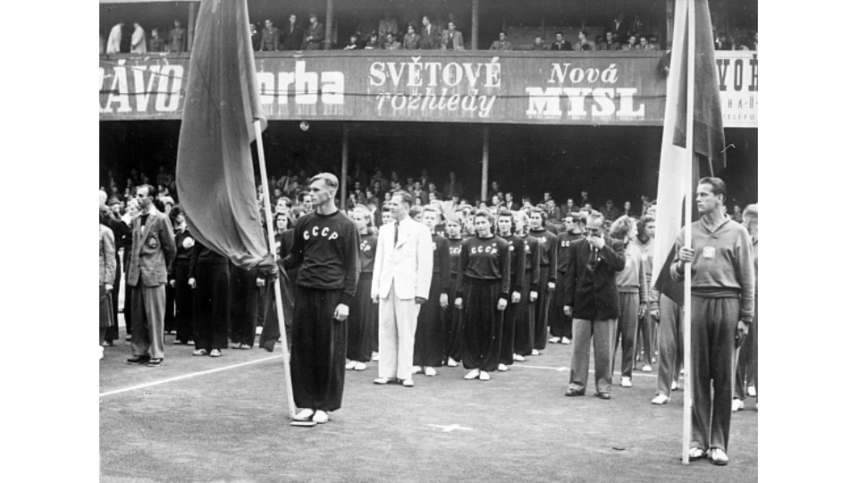 Соревнования по волейболу в Праге – 1949 г. Соревнования по волейболу в Праге – 1949 г.