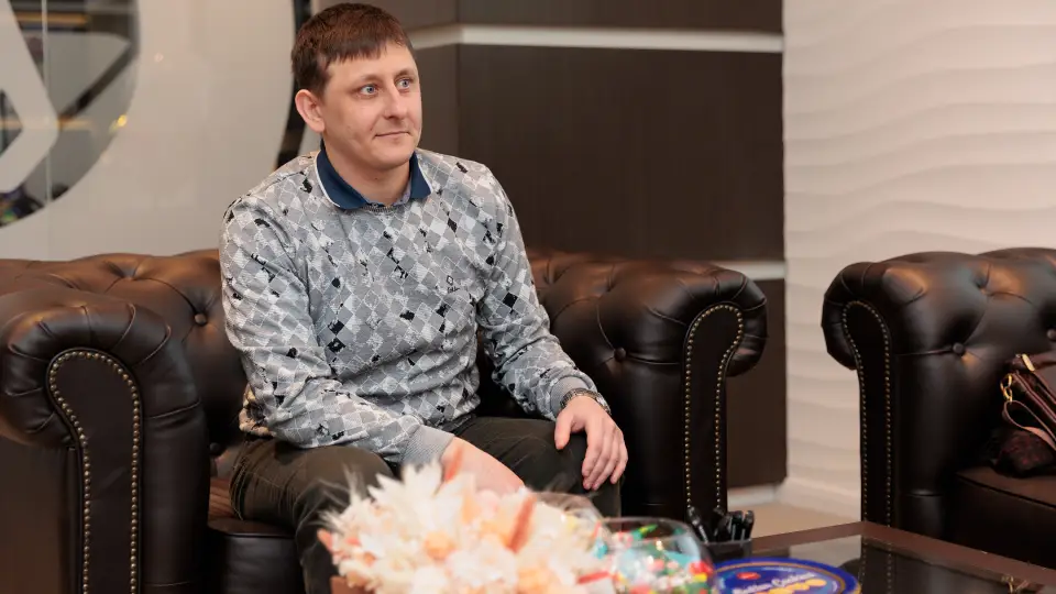 Победитель в лотерейном центре «Столото» в Москве