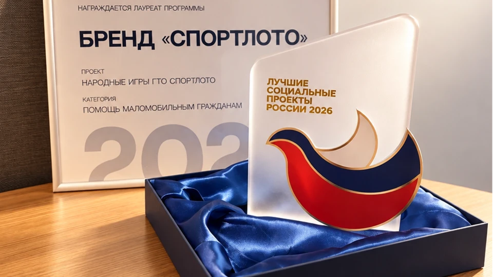 Награда программы Лучшие социальные проекты России 2026