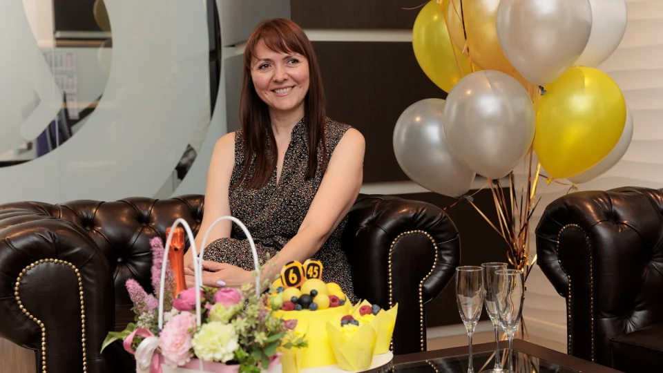 Победительница Александра в лотерейном центре «Столото»