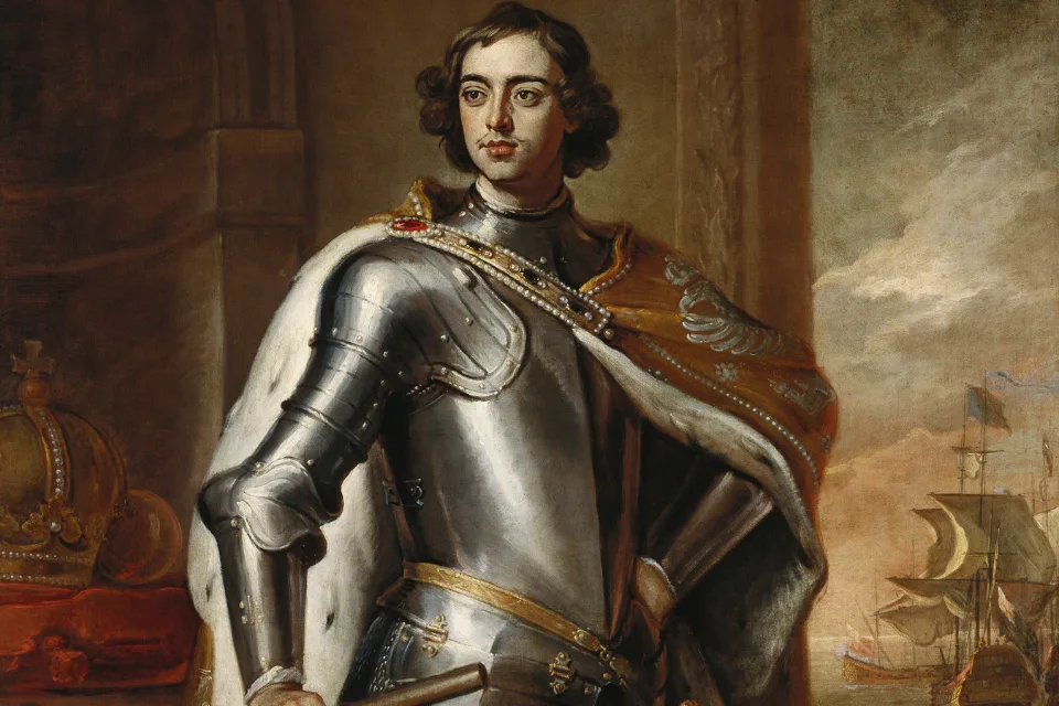 Пётр Великий, царь России – портрет 1698 года