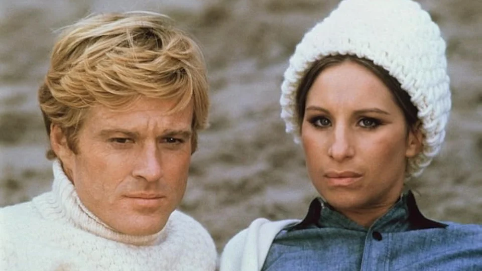 Роберт Редфорд и Барбра Стрейзанд в фильме «Какими мы были» (1973)
