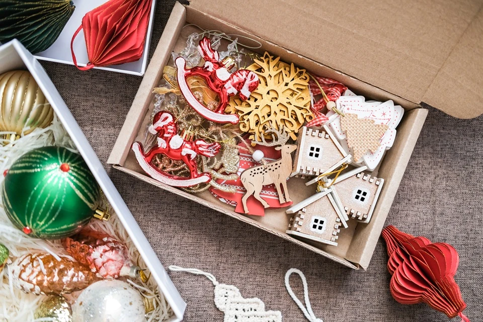 Украшение новогодней елки