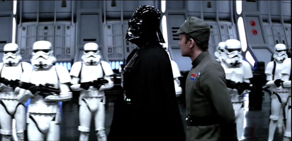 Кадр из фильма «Звёздные войны»