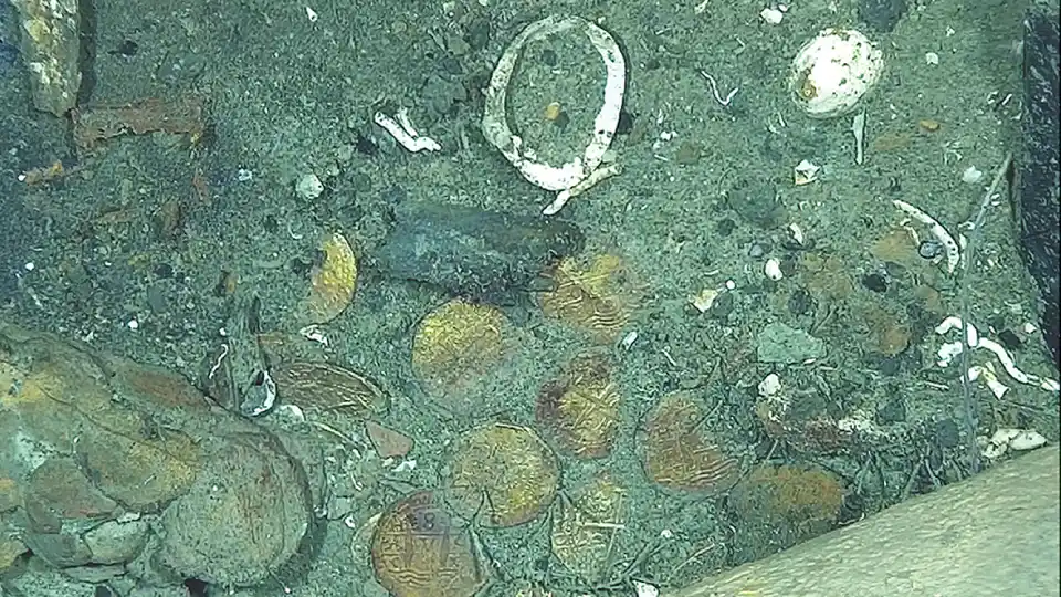 Затонувший золотой клад