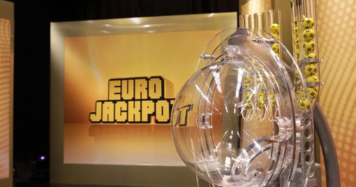 Лототрон лотереи «Евроджекпот»