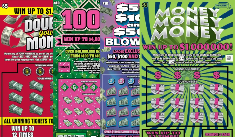 Моментальные скретч-билеты Лотерей Массачусетса