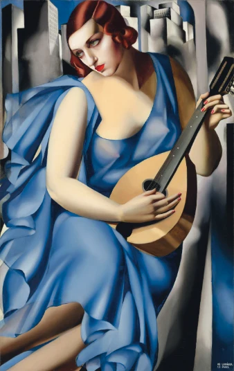 Картина La Musicienne, 1929 - Тамара де Лемпицки 
