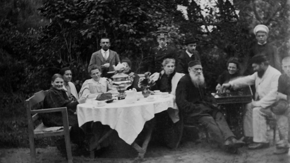 Толстой играет в шахматы