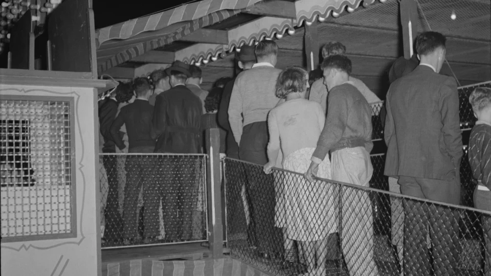 Карнавал в г. Гранвилл, Западная Вирджиния, 1938 г.