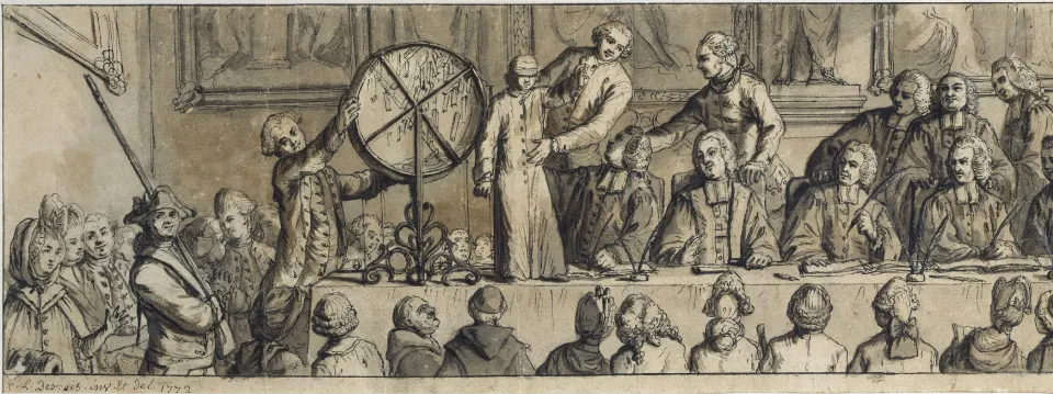Розыгрыш французской лотереи 1772 года