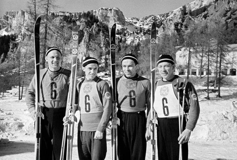 Дебют СССР на зимней Олимпиаде в Италии